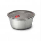 Black+Blum Steel Bowl B+B Large 950 ml Grå/röd thumbnail