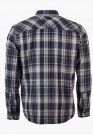 Move On Bagn flanellskjorte – Marine thumbnail