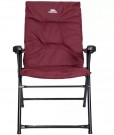 Trespass PADDY Sammenleggbar og polstret campingstol - Maroon thumbnail