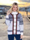 Nordlys of Norway Setesdal kofte til dame og herre natur Jakke thumbnail
