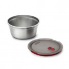 Black+Blum Steel Bowl B+B Large 950 ml Grå/röd thumbnail