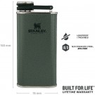 Stanley Lommelerke Classic Flask Hammertone Green 0,23 L thumbnail