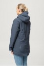 HeatX Heated Oslo Coat Women, Navy thumbnail