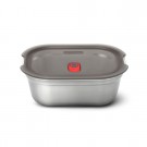 Black+Blum Steel box B+B Medium 900 ml Grå/rød thumbnail