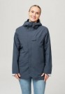 HeatX Heated Oslo Coat Women, Navy thumbnail