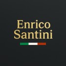 Enrico Santini DALTON Flanellskjorte Marine Beige thumbnail