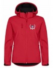 NBCC Øvre Romerike Softshell Hoody (D) Rød thumbnail