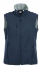 NBCC Øvre Romerike Basic Softshell Vest Ladies Dark Navy thumbnail