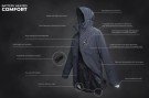 HeatX Heated Oslo Coat Men, Sort thumbnail