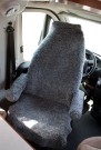 GoCamp  Setetrekk Fåreskinn Curly.  Grå. Fiat Ducato. thumbnail