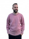 Nordlys of Norway – Klassisk Islender i 100 % ull - rosa og natur thumbnail