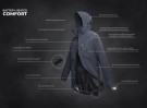 HeatX Heated Oslo Coat Women, Navy thumbnail