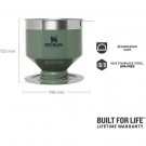 Stanley Kaffebrygger Perfect-Brew Hammertone Green 0,6 L thumbnail