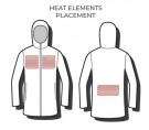HeatX Heated Oslo Coat Men, Navy thumbnail