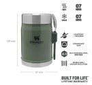 Stanley Mattermos med Skje Hammertone Green 0,4 L thumbnail