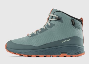 ICEBUG® Haze Mid Women's Biosole GTX - GreenStone/Orange