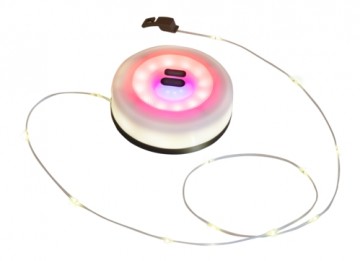 Briv Oppladbar campinglampe med 10 m LED-slynge