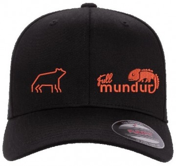 Full mundur Flexfit caps med brodert motiv