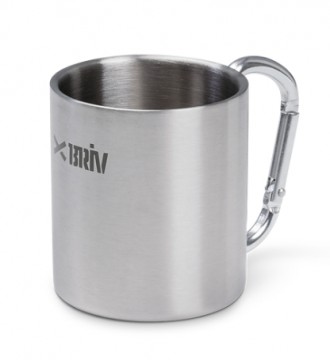 Briv SteelCup 220 ml - Krus med karbinhake