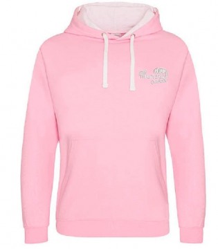 Full mundur SØRUM Hoodie Baby Pink/Artic White