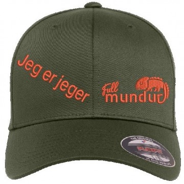 Full mundur Flexfit caps med brodert motiv