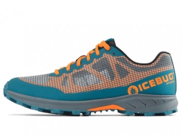 ICEBUG® Pytho6 Men's RB9X - Petroleum/Orange