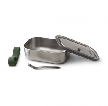 Black+Blum Lunchbox B+B Small Stainless 600 ml Oliven