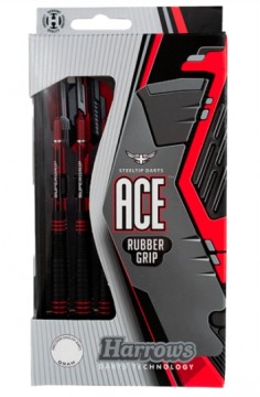 Harrows Dart Arrows Steeltip Ace Rubber Grip