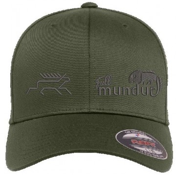 Full mundur Flexfit caps med brodert motiv