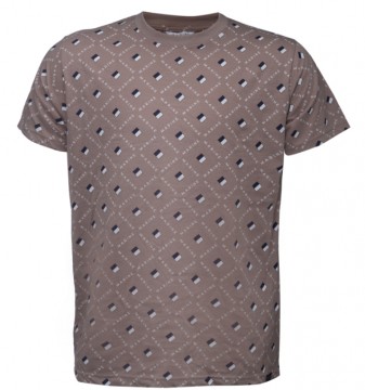 Marine T-shirt AOP Taupau – Frisk maritim stil