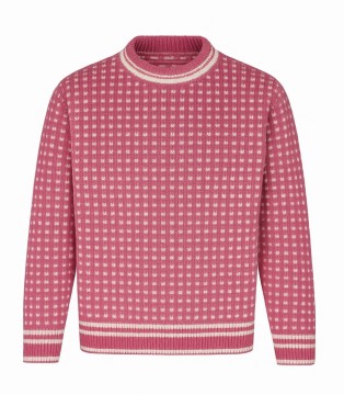 Nordlys of Norway – Klassisk Islender i 100 % ull - rosa og natur