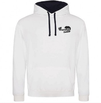 Full mundur SØRUM Hoodie Artic White/ French Navy