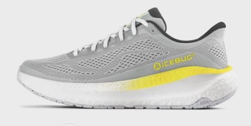 ICEBUG® Aura Women's RB9X - LightGrey/Lime