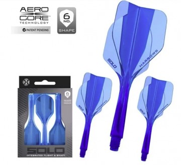 Harrows Dart Solo Flights - Blå