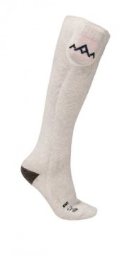 HeatX Heated Everyday Socks m/batt. V2, Hvit