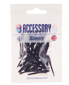 Harrows Dart Softtip Dimple 30 Pcs Black